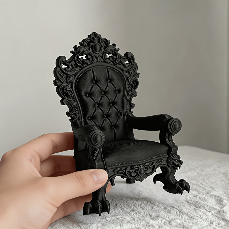 Quiet Luxury Lifestyle - 1-teiliges Luxus-Thronmodell – Gotischer Stil –
