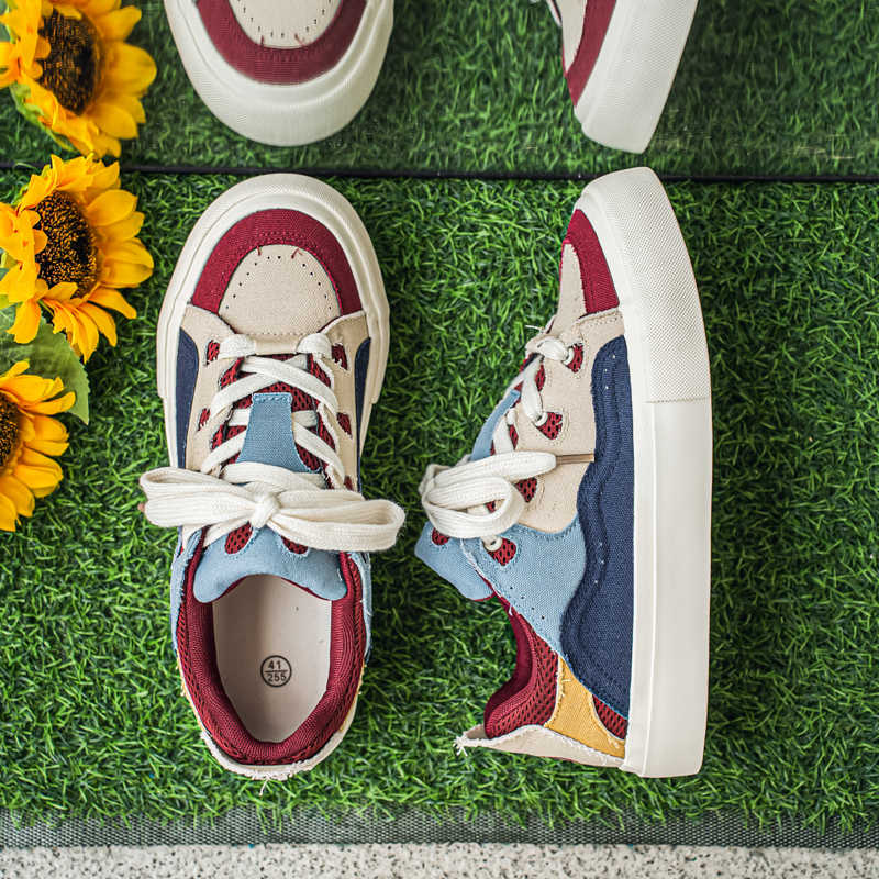 Luxury Lifestyle Fashion - Dicke Sohle Straßen-Herrenschuhe Basketball Komfortable Sneakers